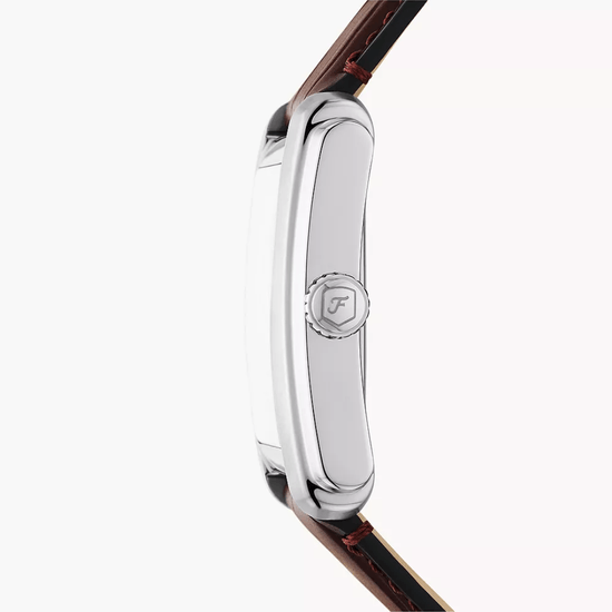 Relogio Fossil Carraway Quadrado Masculino Marrom